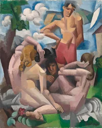 Os Banhistas, 1912